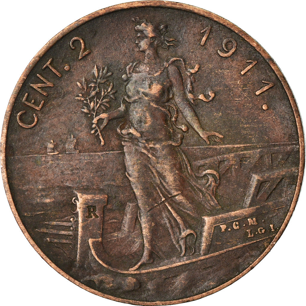 Münze, Italien, Vittorio Emanuele III, 2 Centesimi, 1911, Rome, SS+, Bronze