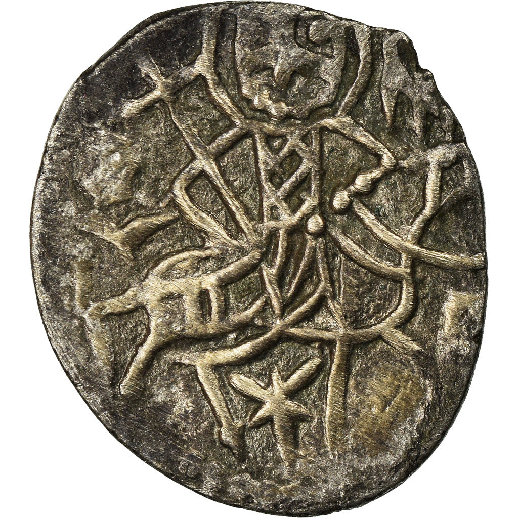 Monnaie, Alexis IV Comnène, Aspre, 1417-1429, TB+, Argent, Sear:2641
