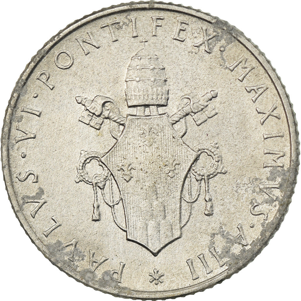 Monnaie, Cité du Vatican, Paul VI, 2 Lire, 1965, SUP, Aluminium, KM:77.2