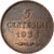 Moneda, San Marino, 5 Centesimi, 1935, Rome, EBC, Bronce, KM:12