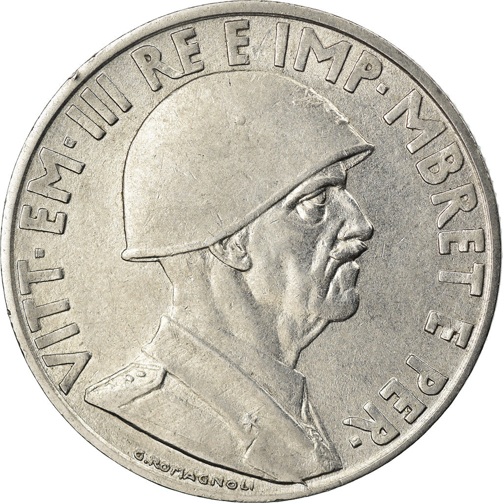 Münze, Albania, Vittorio Emanuele III, Lek, 1939, Rome, VZ+, Stainless Steel