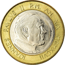 Coin, VATICAN CITY, John Paul II, 1000 Lire, 1997, Roma, MS(60-62), Bi-Metallic