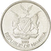 Coin, Namibia, 10 Cents, 1993, MS(63), Nickel plated steel, KM:2