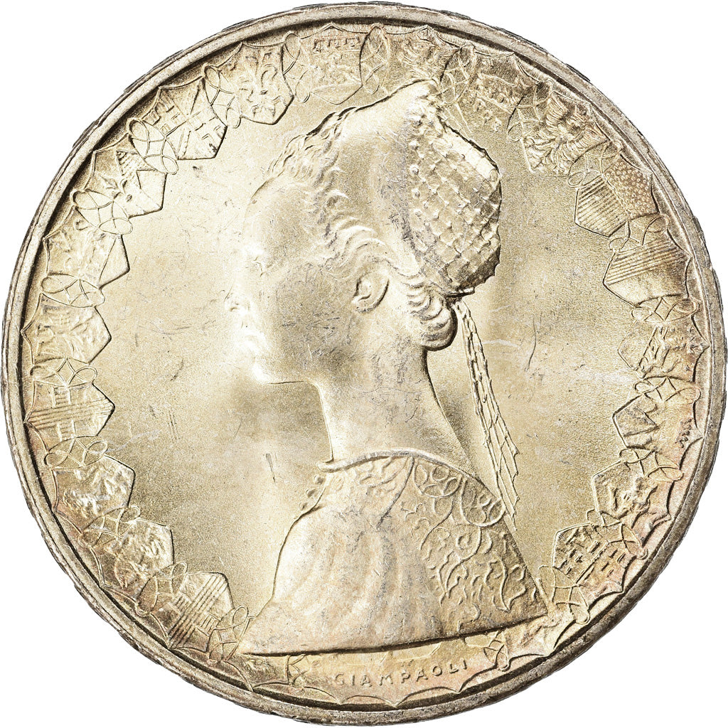 Moneta, Italia, 500 Lire, 1966, Rome, SPL, Argento, KM:98
