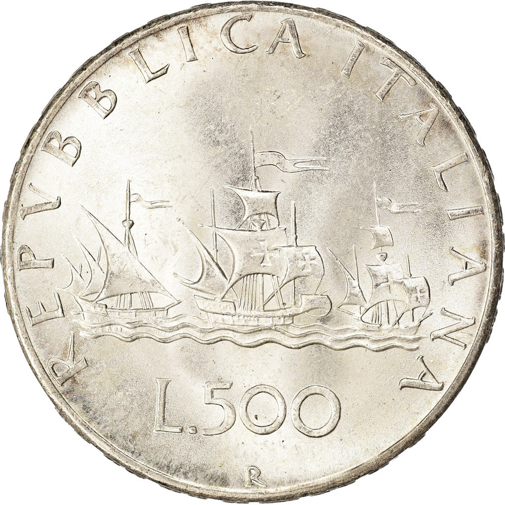Moneta, Italia, 500 Lire, 1966, Rome, SPL, Argento, KM:98