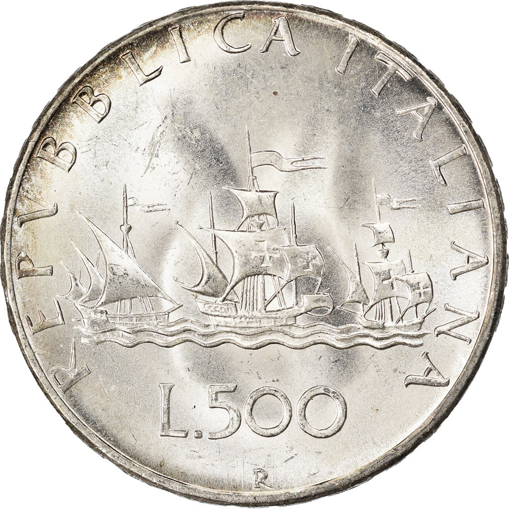 Moneta, Italia, 500 Lire, 1966, Rome, SPL, Argento, KM:98