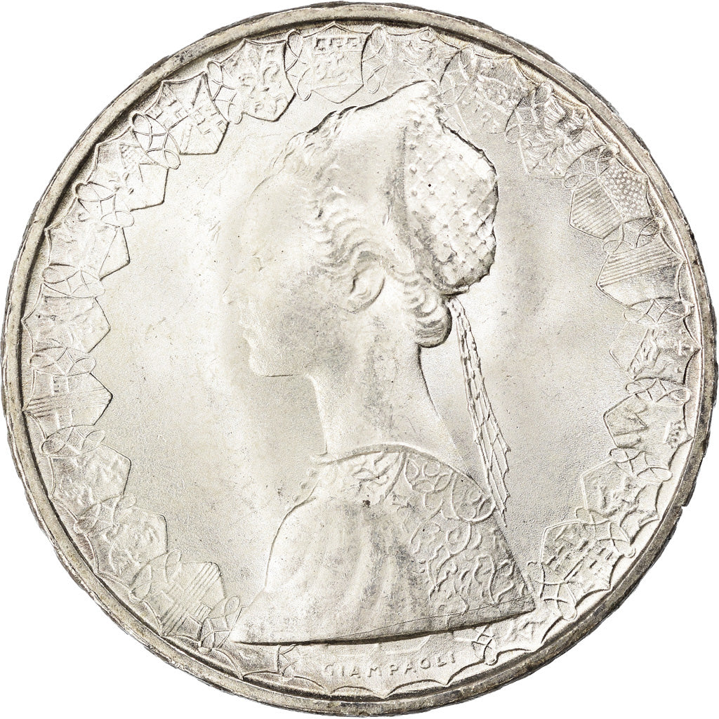 Münze, Italien, 500 Lire, 1966, Rome, UNZ, Silber, KM:98