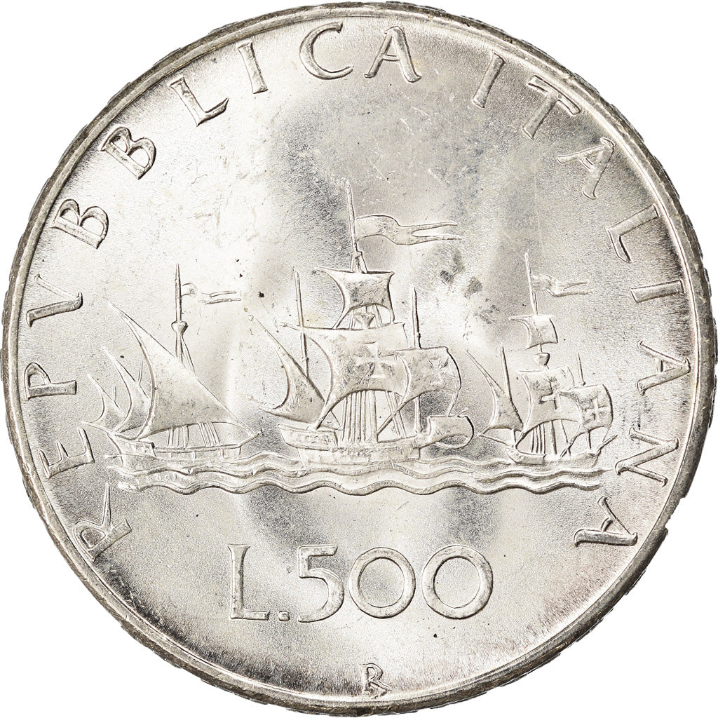 Münze, Italien, 500 Lire, 1966, Rome, UNZ, Silber, KM:98