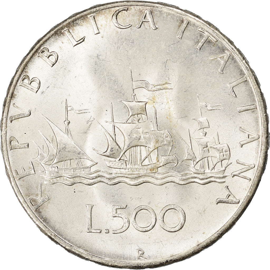 Monnaie, Italie, 500 Lire, 1966, Rome, SPL, Argent, KM:98