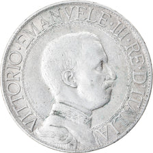 Coin, Italy, Vittorio Emanuele III, Lira, 1913, Rome, VF(30-35), Silver, KM:45