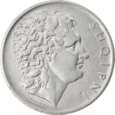 Coin, Albania, Lek, 1926, Rome, EF(40-45), Nickel, KM:5