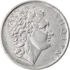 Coin, Albania, Lek, 1926, Rome, EF(40-45), Nickel, KM:5
