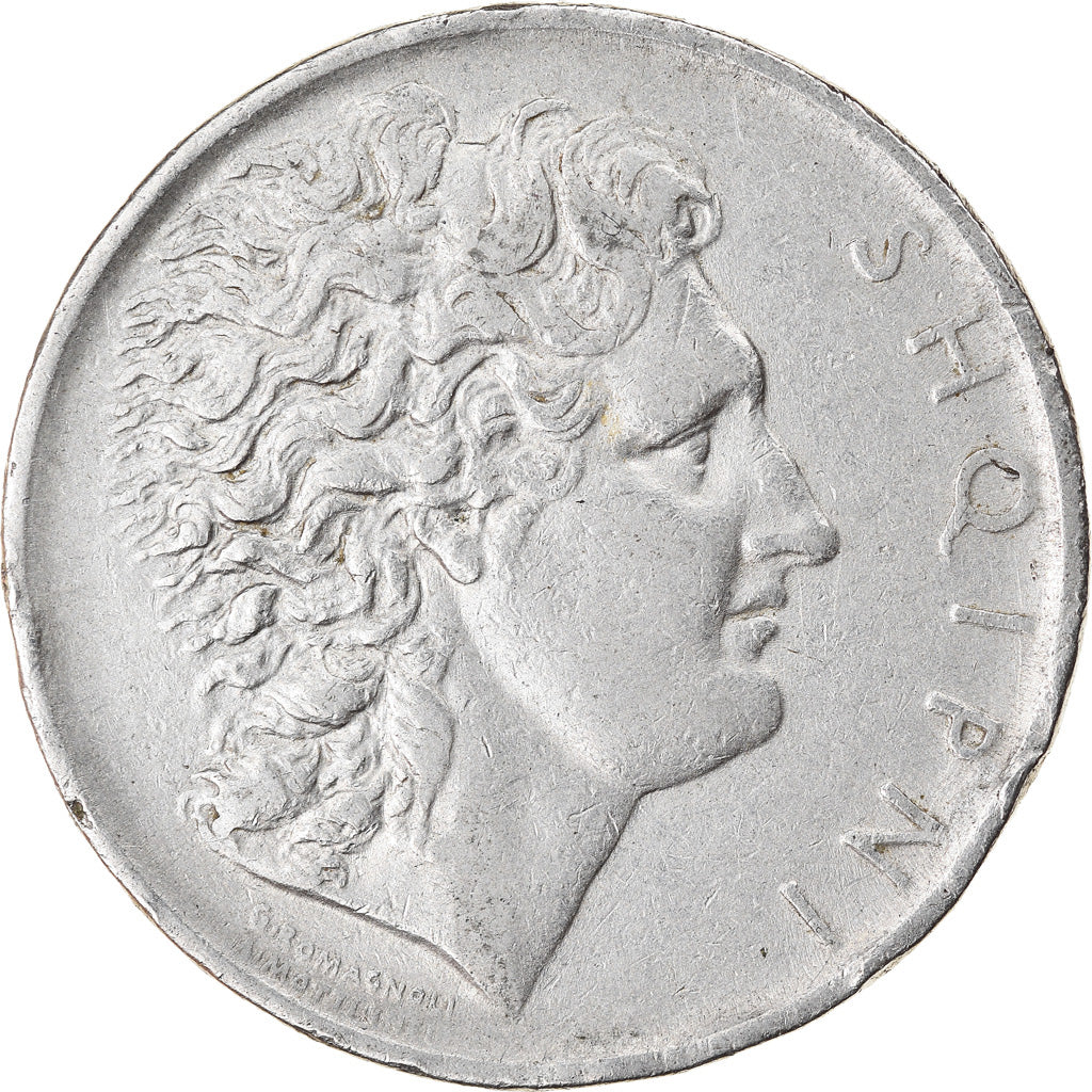 Moneda, Albania, Lek, 1926, Rome, MBC, Níquel, KM:5