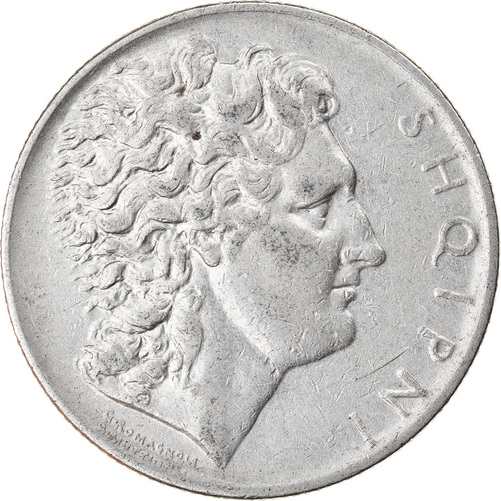 Moneda, Albania, Lek, 1931, Rome, MBC, Níquel, KM:5