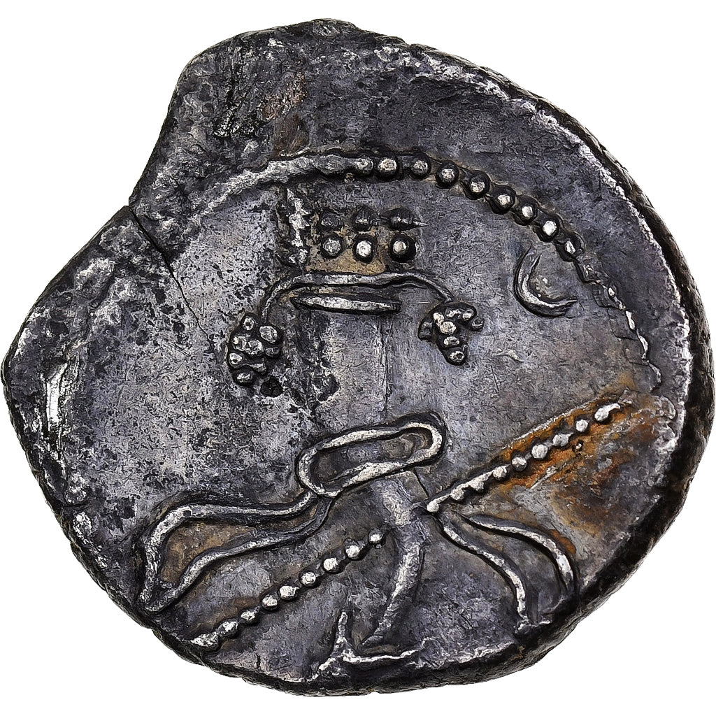 Mauritania, Juba II, Denarius, 25 BC - 23 AD, Caesarea, Argento, BB+, Sear:5974