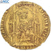 França, Philippe VI, Double Royal d'Or, 1340-1350, Dourado, NGC, AU58