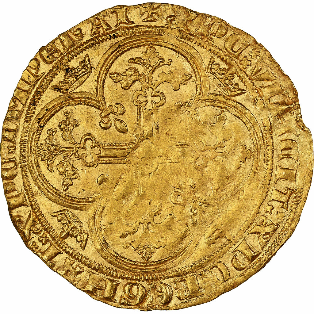 France, Philippe VI, Ange d'Or, 1342-1350, Or, TTB, Duplessy:255B