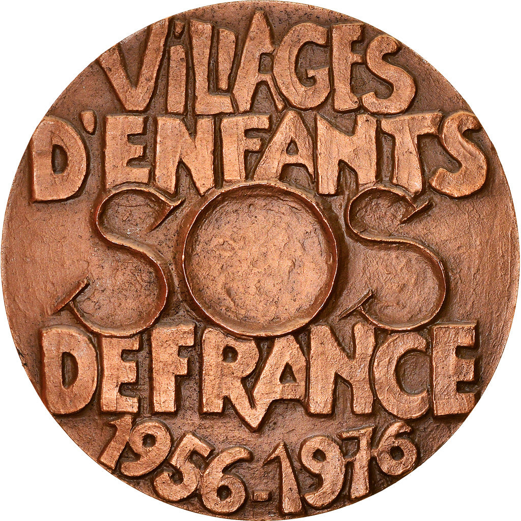France, Médaille, Villages d'enfants de France 1956-1976, Politics, Society
