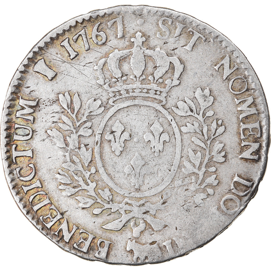 Moneta, Francia, Louis XV, 1/2 Écu de Béarn au bandeau, 1/2 ECU, 44 Sols