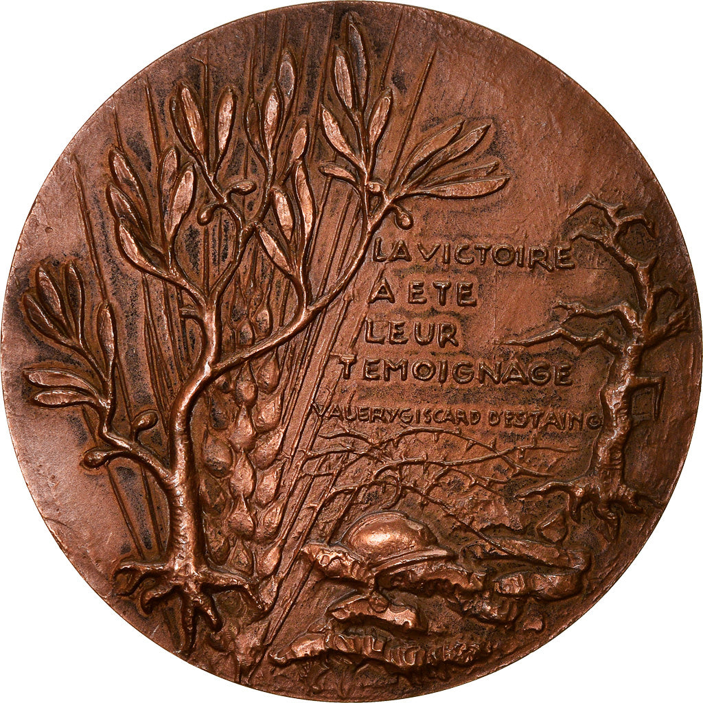 Frankreich, Medaille, 60ème Anniversaire de la Bataille de Verdun, WAR, 1976