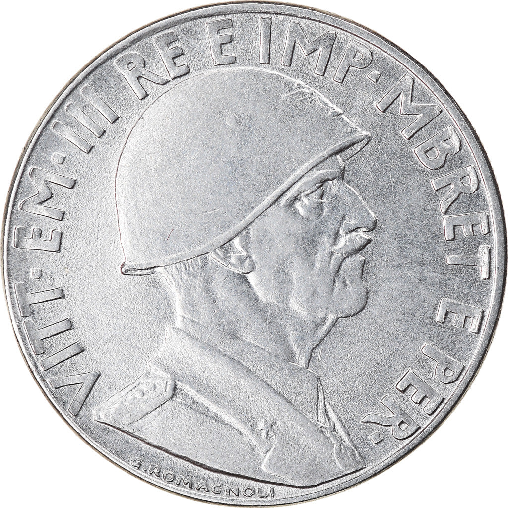 Moneda, Albania, Vittorio Emanuele III, 0.20 Lek, 1939, Rome, EBC, Acero