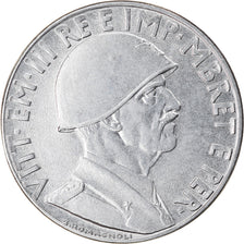 Moneda, Albania, Vittorio Emanuele III, 0.20 Lek, 1939, Rome, EBC, Acero