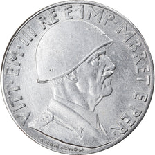 Moneta, Albania, Vittorio Emanuele III, 0.20 Lek, 1941, Rome, AU(50-53), Stal