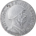 Moeda, Albânia, Vittorio Emanuele III, 0.20 Lek, 1940, Rome, AU(50-53), Aço