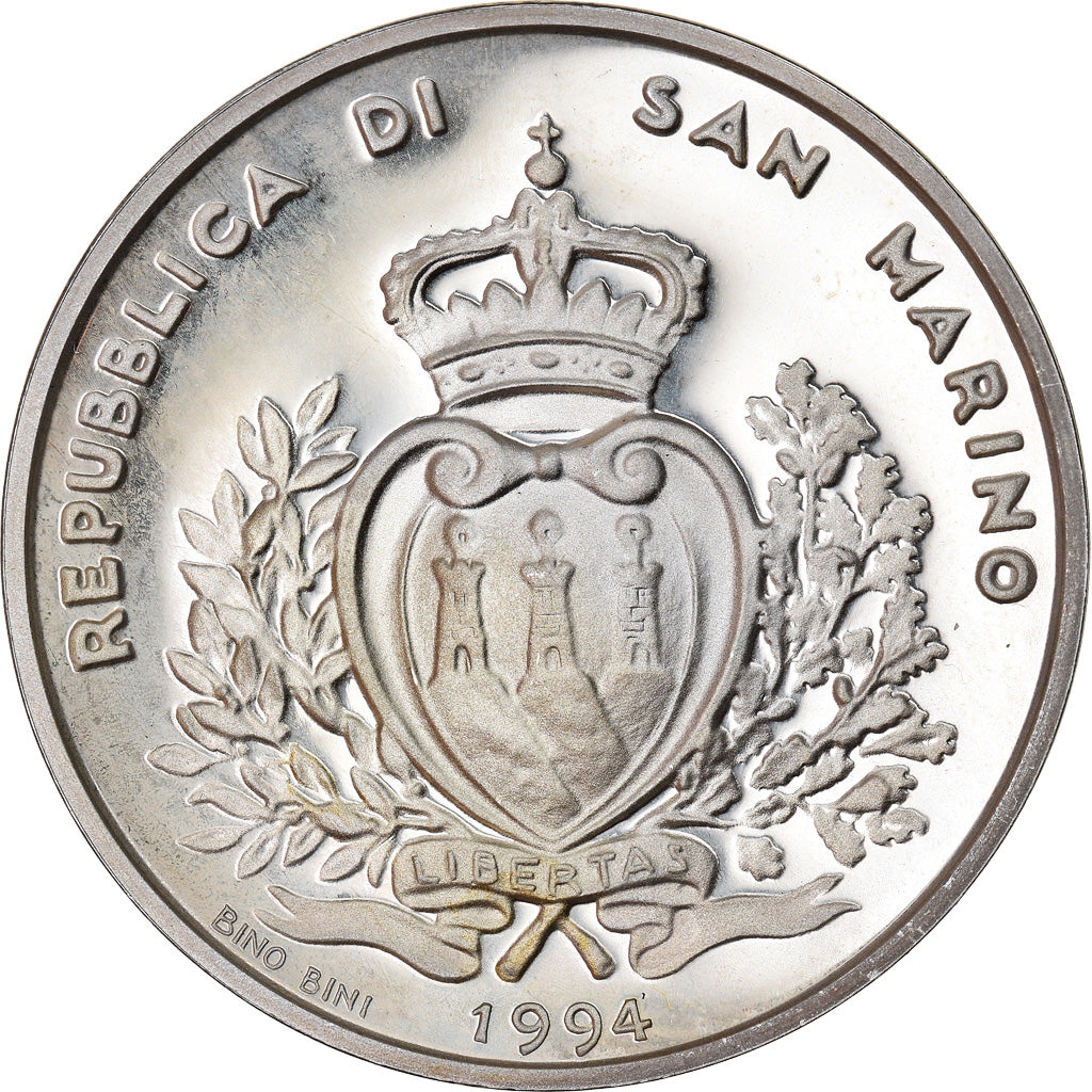 Monnaie, San Marino, 1000 Lire, 1994, Rome, FDC, Argent, KM:318