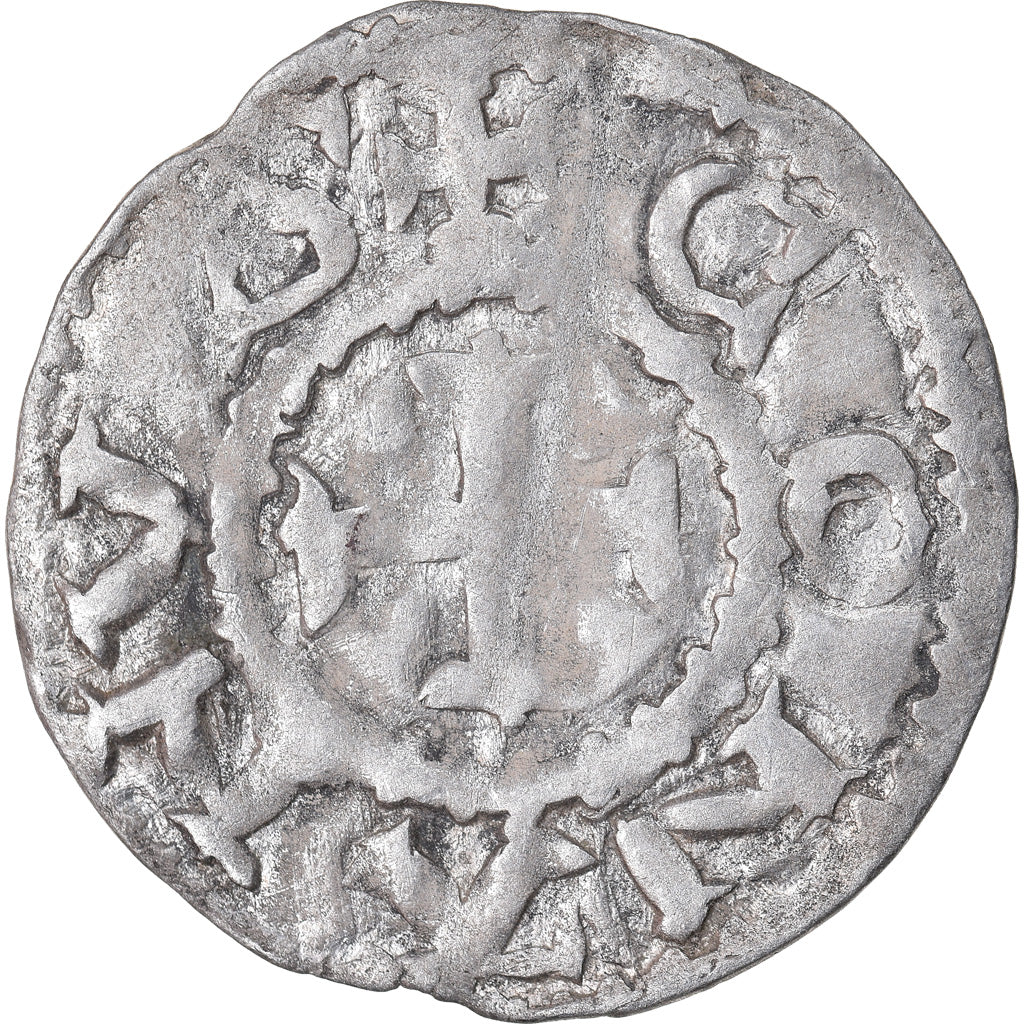 Coin, France, Conan IV, Denarius, XIIth century, Rennes, Rare, VF(30-35)