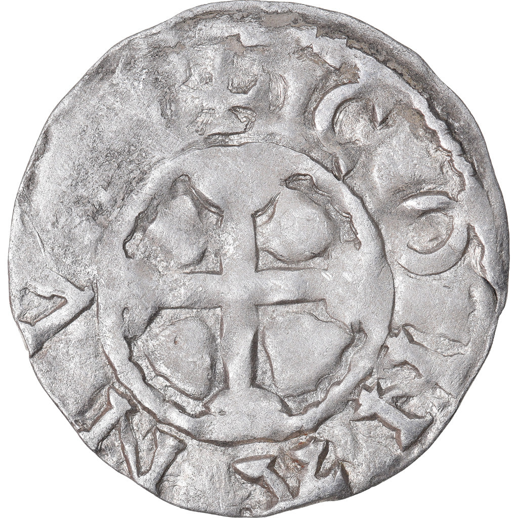 Coin, France, Conan IV, Denarius, XIIth century, Rennes, Rare, VF(30-35)