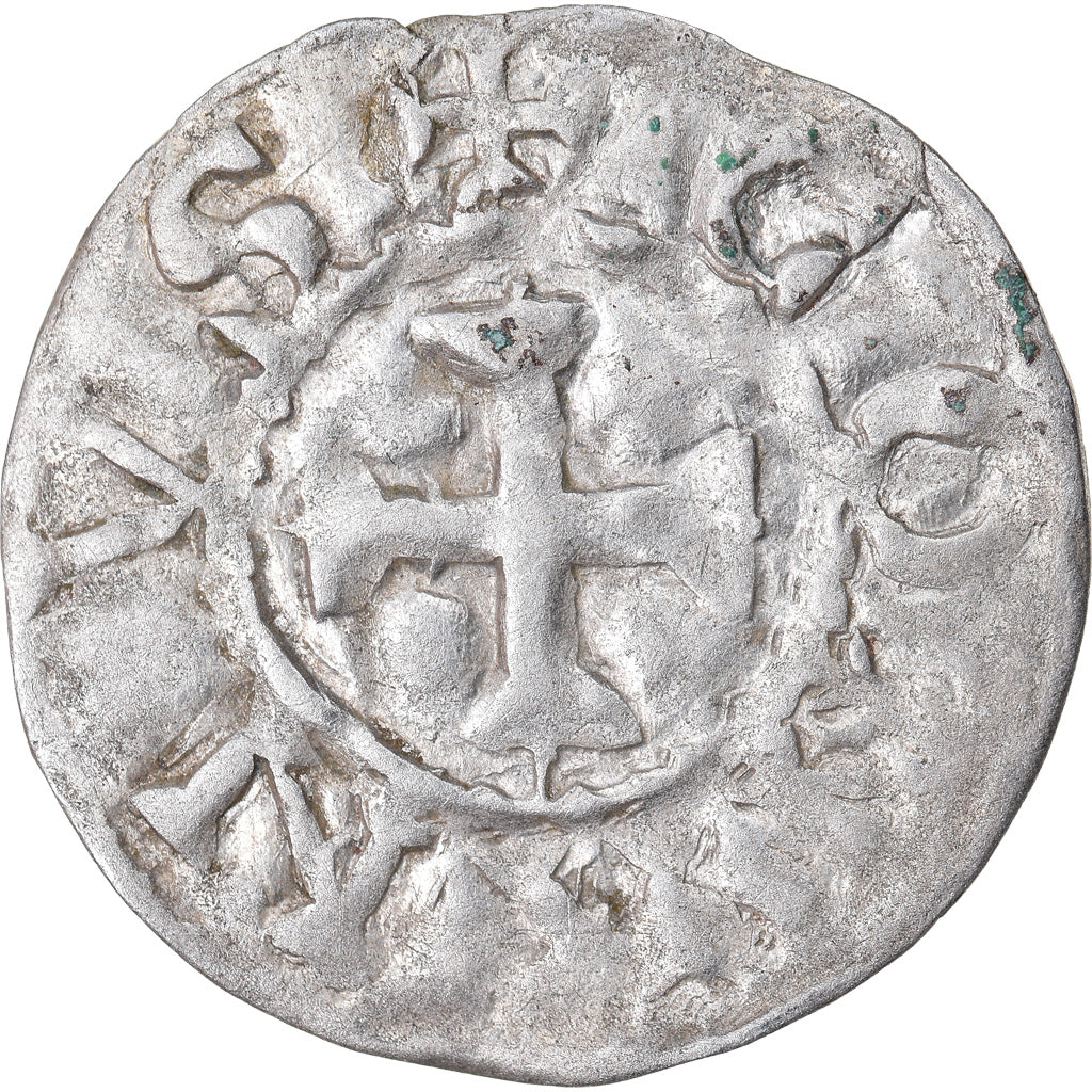 Coin, France, Conan IV, Denarius, XIIth century, Rennes, Rare, VF(30-35)