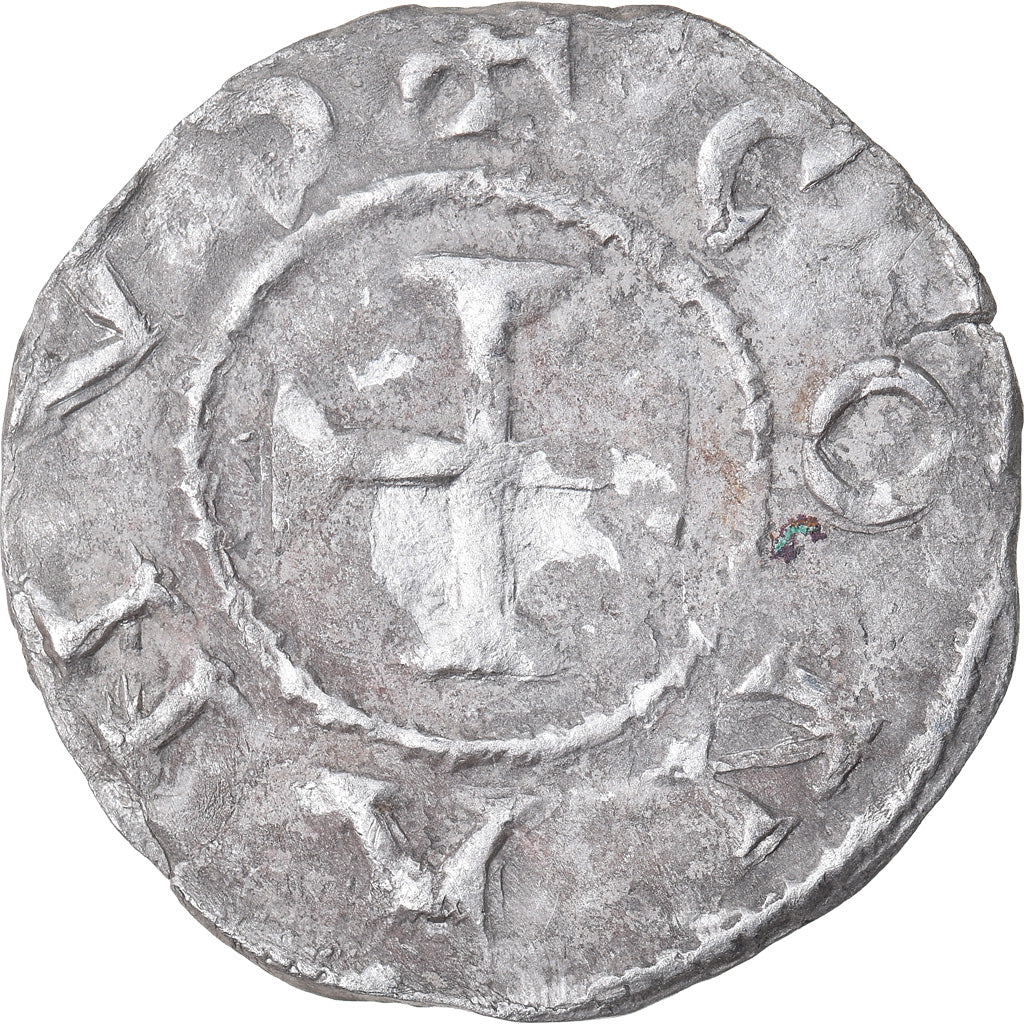 Coin, France, Conan IV, Denarius, XIIth century, Rennes, Rare, EF(40-45)