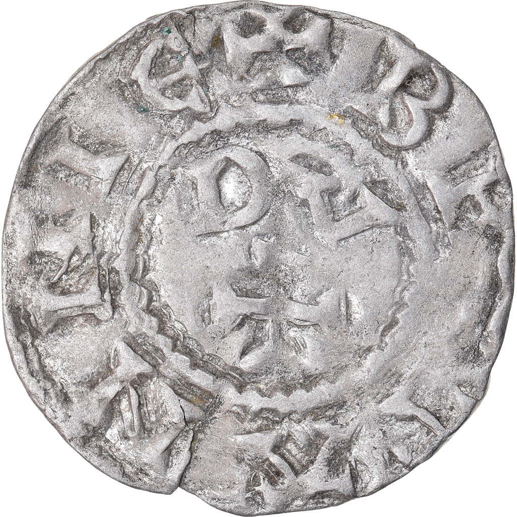 Coin, France, Conan IV, Denarius, XIIth century, Rennes, Rare, EF(40-45)