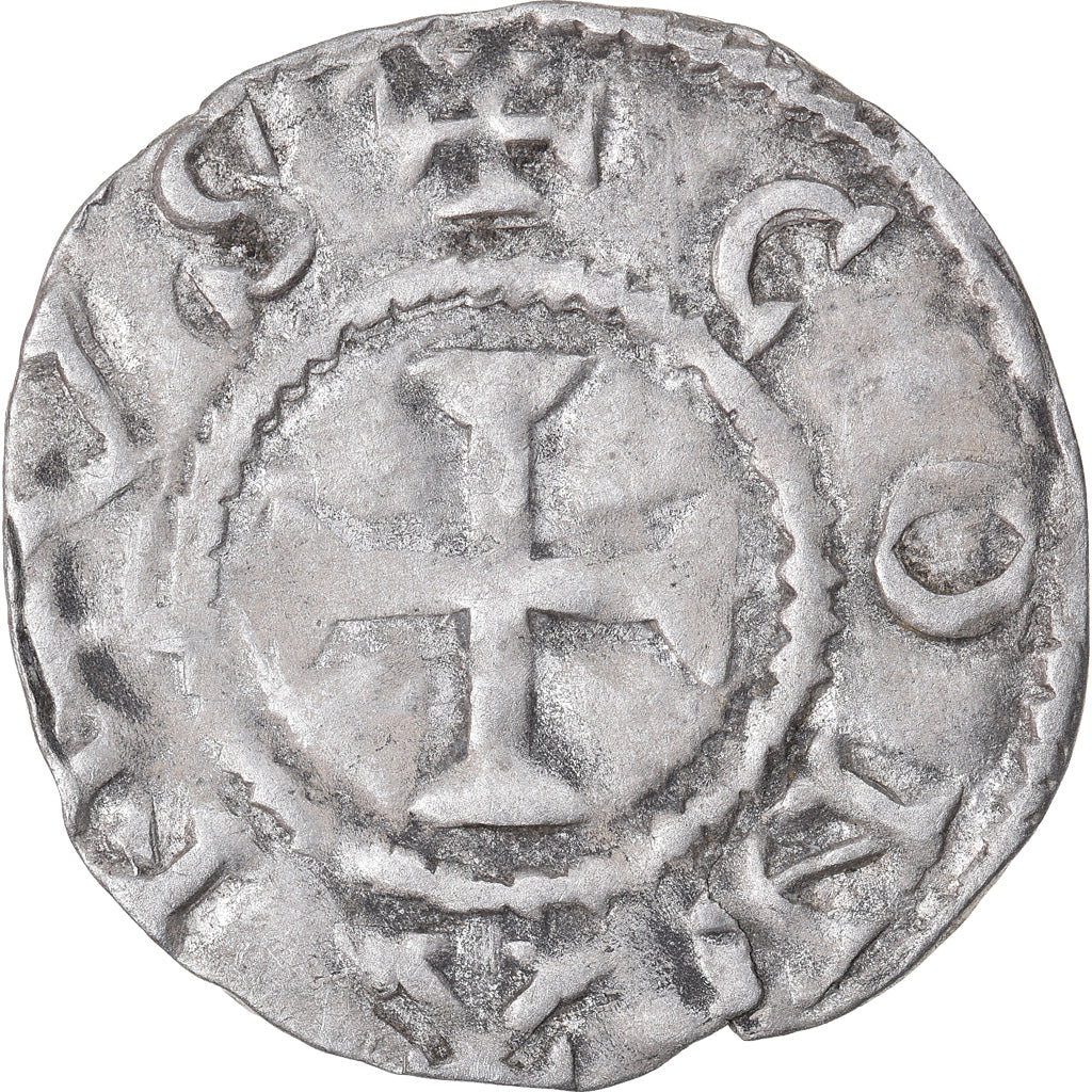 Coin, France, Conan IV, Denarius, XIIth century, Rennes, Rare, EF(40-45)