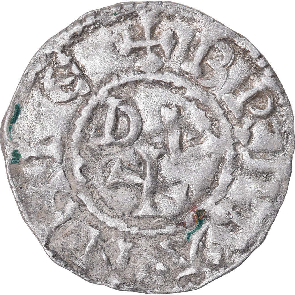 Duchy of Brittany, Conan IV, Denier, 1156-1166, Rennes, Bilon, AU(50-53)