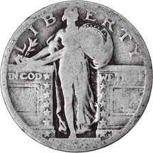 Coin, United States, Quarter, F(12-15), Silver, KM:145
