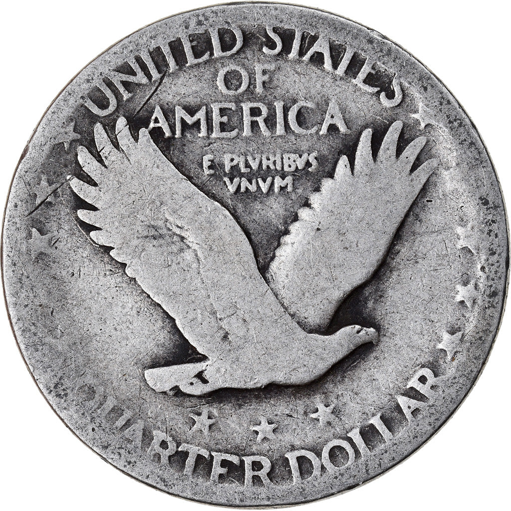 Coin, United States, Quarter, F(12-15), Silver, KM:145