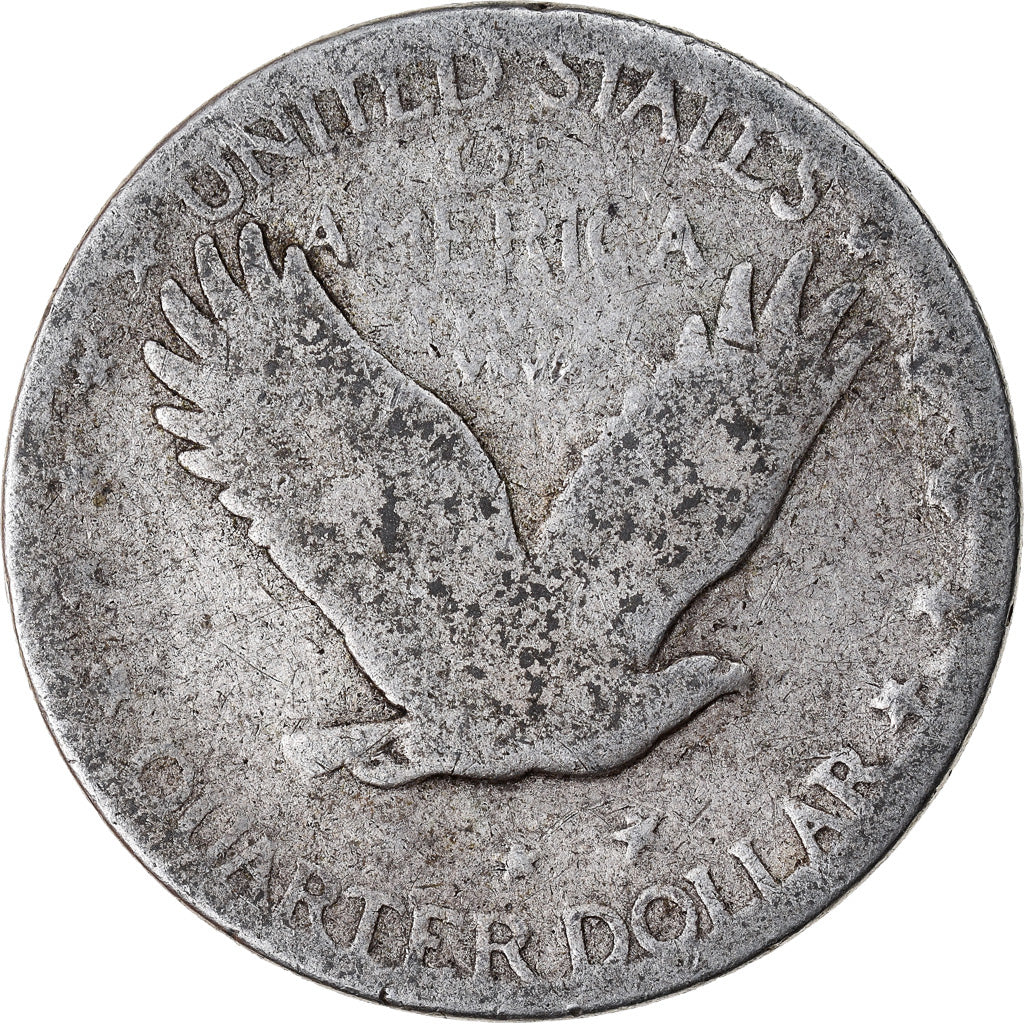 Coin, United States, Quarter, F(12-15), Silver, KM:145