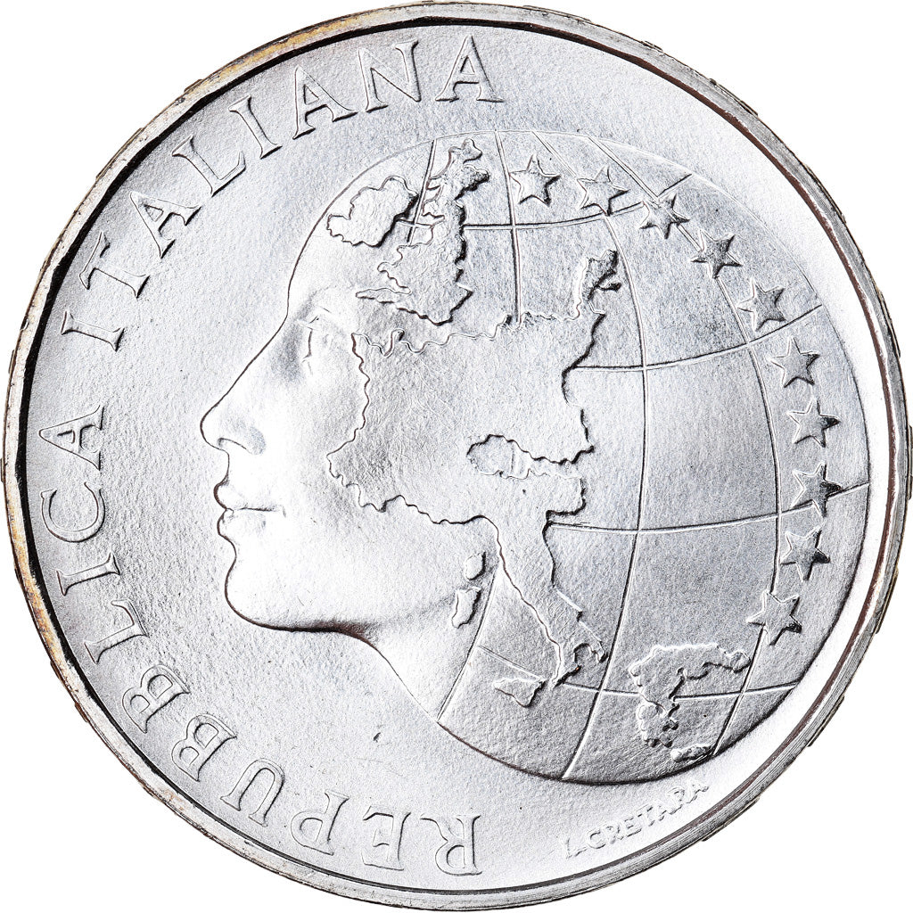 Coin, Italy, 500 Lire, 1985, Rome, MS(63), Silver, KM:115