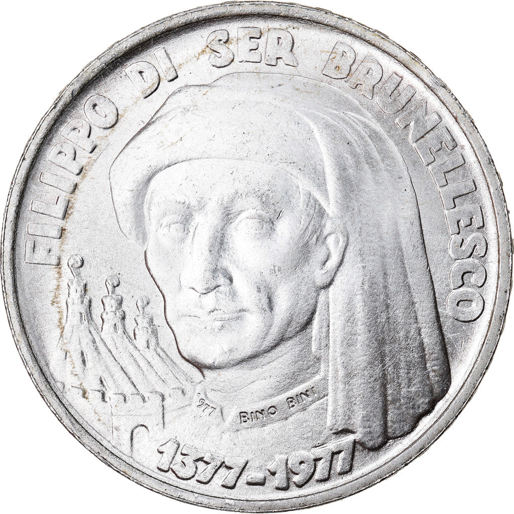 Coin, San Marino, 1000 Lire, 1977, Rome, MS(63), Silver, KM:72