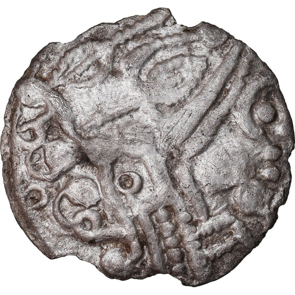 Moeda, Ambiani, Quinarius, EF(40-45), Prata, Delestrée:343