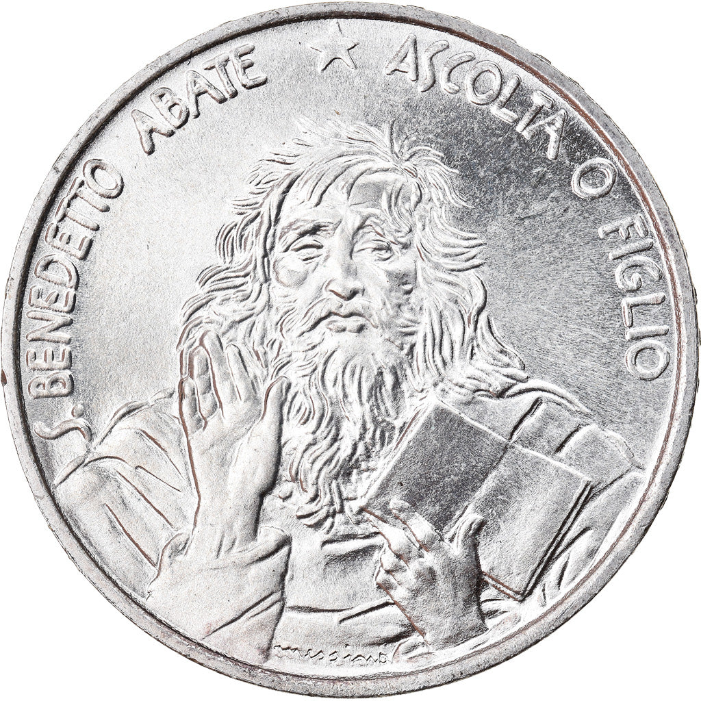 Moneta, San Marino, 1000 Lire, 1980, Rome, MS(64), Srebro, KM:112