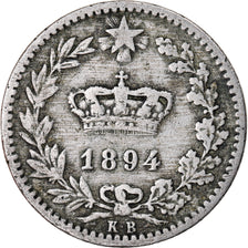 Moeda, Itália, Umberto I, 20 Centesimi, 1894, Berlin, VF(30-35), Cobre-níquel