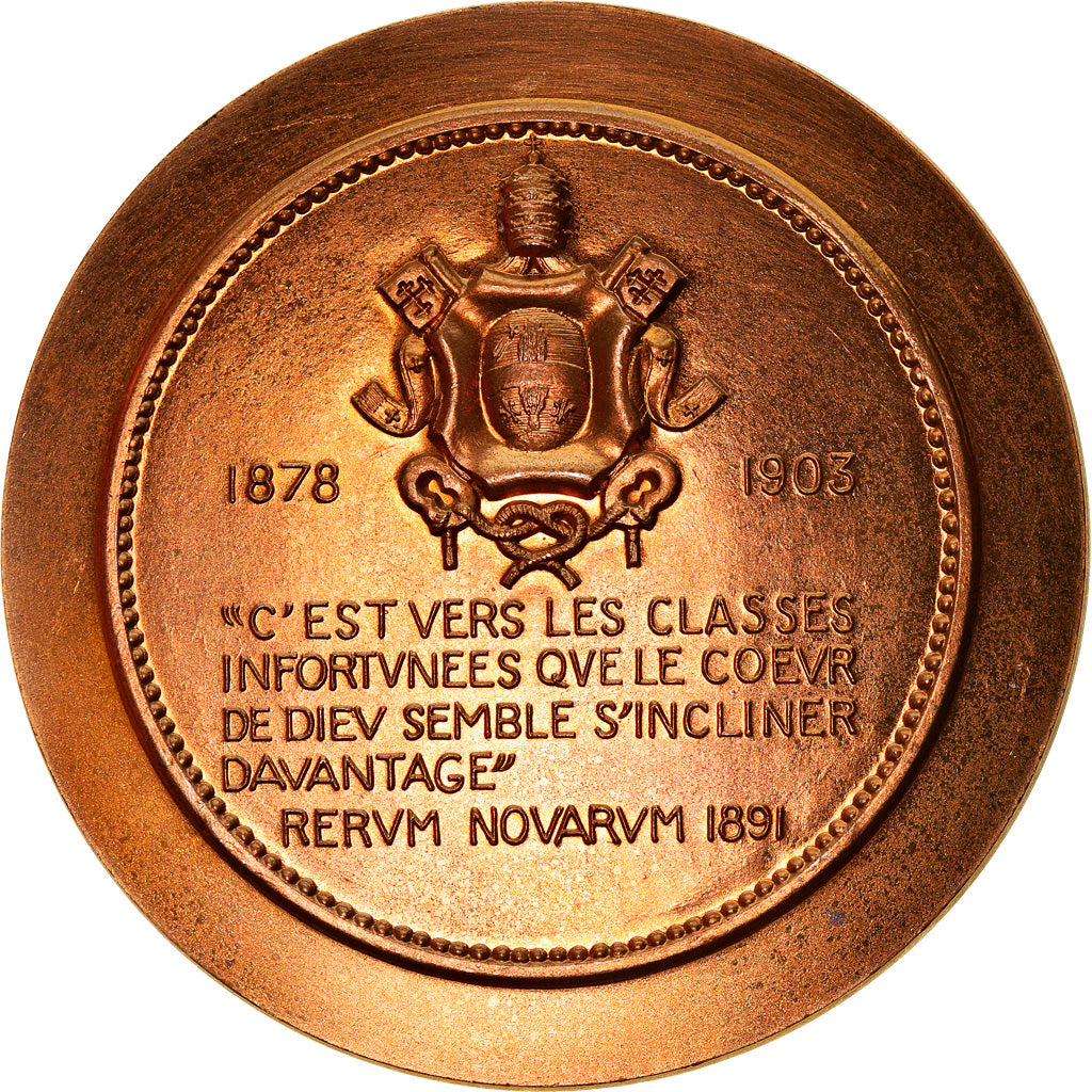 Vaticaan, Medaille, Le Pape Léon XIII, Religions & beliefs, 1966, Lagriffoul
