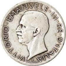 Münze, Italien, Vittorio Emanuele III, 5 Lire, 1929, Rome, S+, Silber, KM:67.2