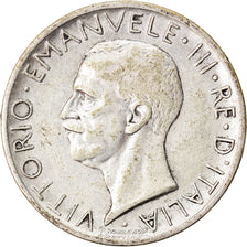 Munten, Italië, Vittorio Emanuele III, 5 Lire, 1930, Rome, FR+, Zilver, KM:67.1