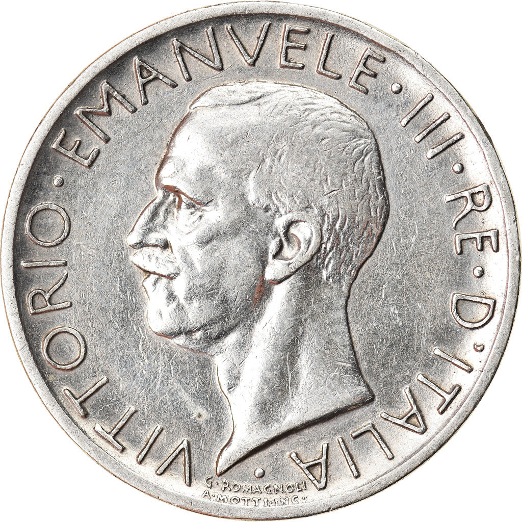 Münze, Italien, Vittorio Emanuele III, 5 Lire, 1930, Rome, SS, Silber, KM:67.1