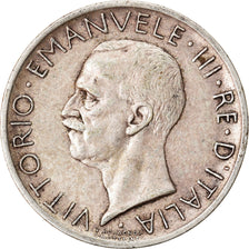 Monnaie, Italie, Vittorio Emanuele III, 5 Lire, 1930, Rome, TTB+, Argent