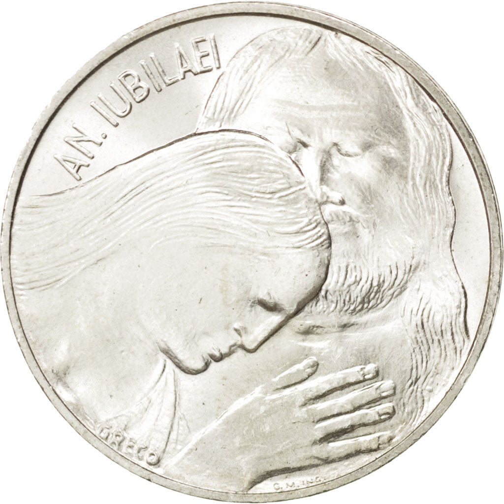 Coin, VATICAN CITY, Paul VI, 500 Lire, 1975, MS(63), Silver, KM:131